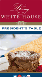 Mobile Screenshot of diningatthewhitehouse.com