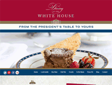 Tablet Screenshot of diningatthewhitehouse.com